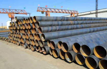 Application field of large diameter spiral welded pipe