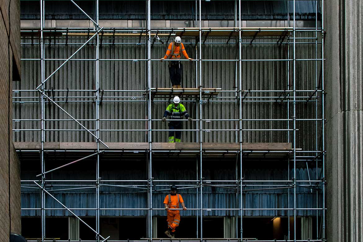 How to distinguish between disc-buckle scaffoldings and wheel-buckle scaffoldings