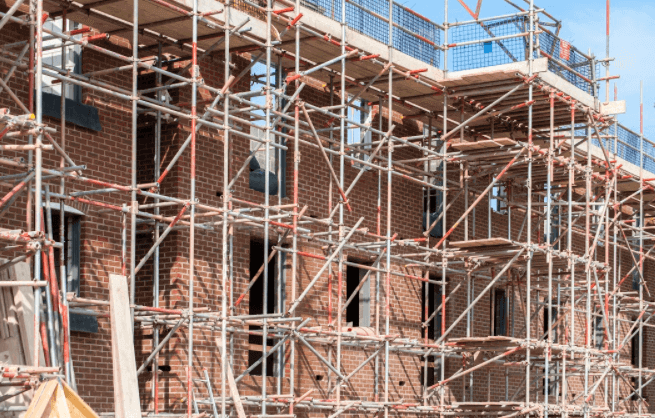 What are the special advantages of disc-type scaffolding