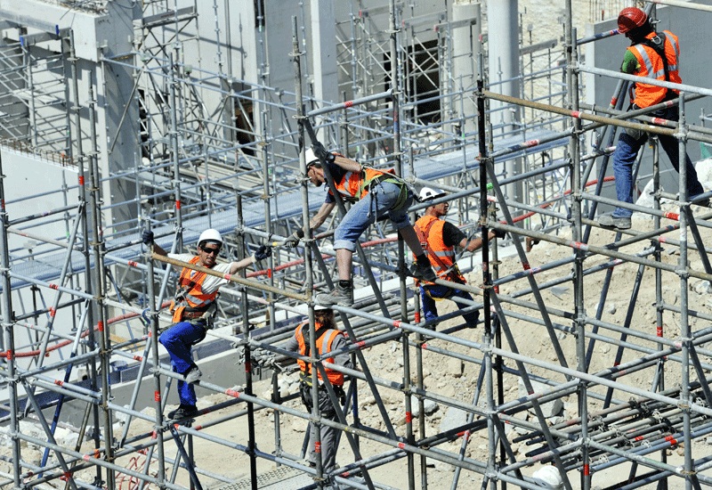 What is the quality of the disc-type scaffolding