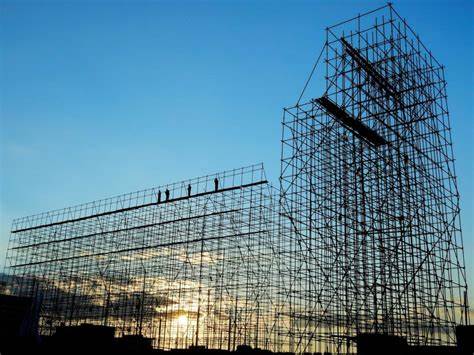 Specifications for erecting ground-type scaffolding